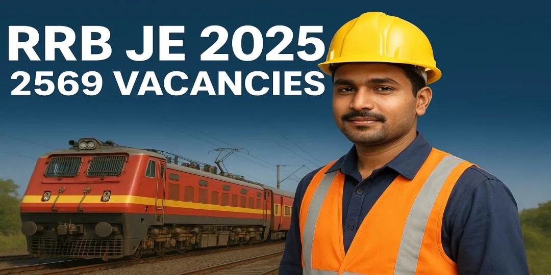 RRB Junior Engineer JE Recruitment 2025