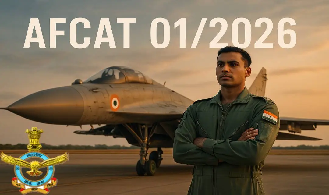 AFCAT 01/2026 Recruitment