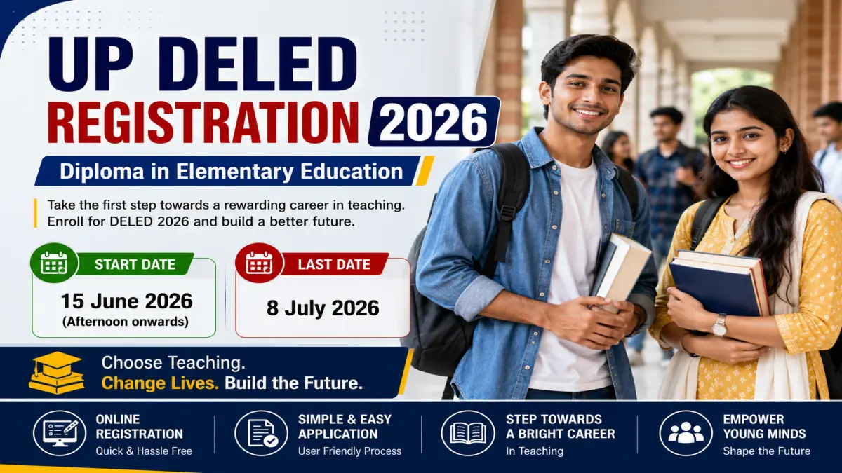 UP DELED Registration 2026 - Apply Online
