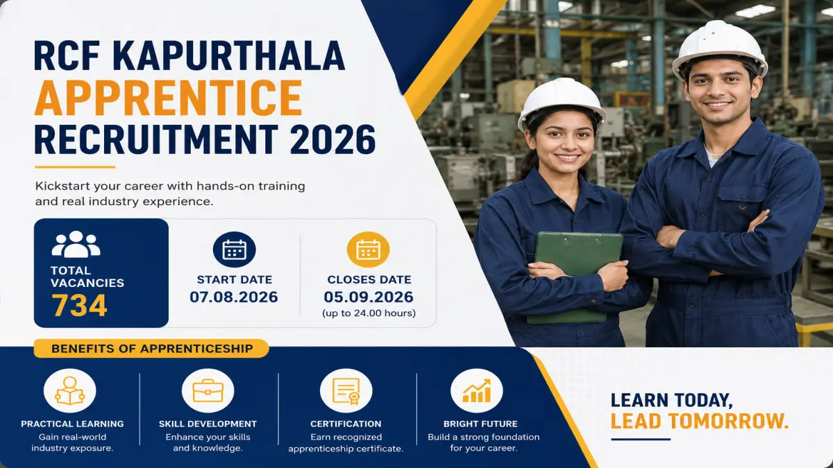 RCF Kapurthala Apprentice Online Form 2026