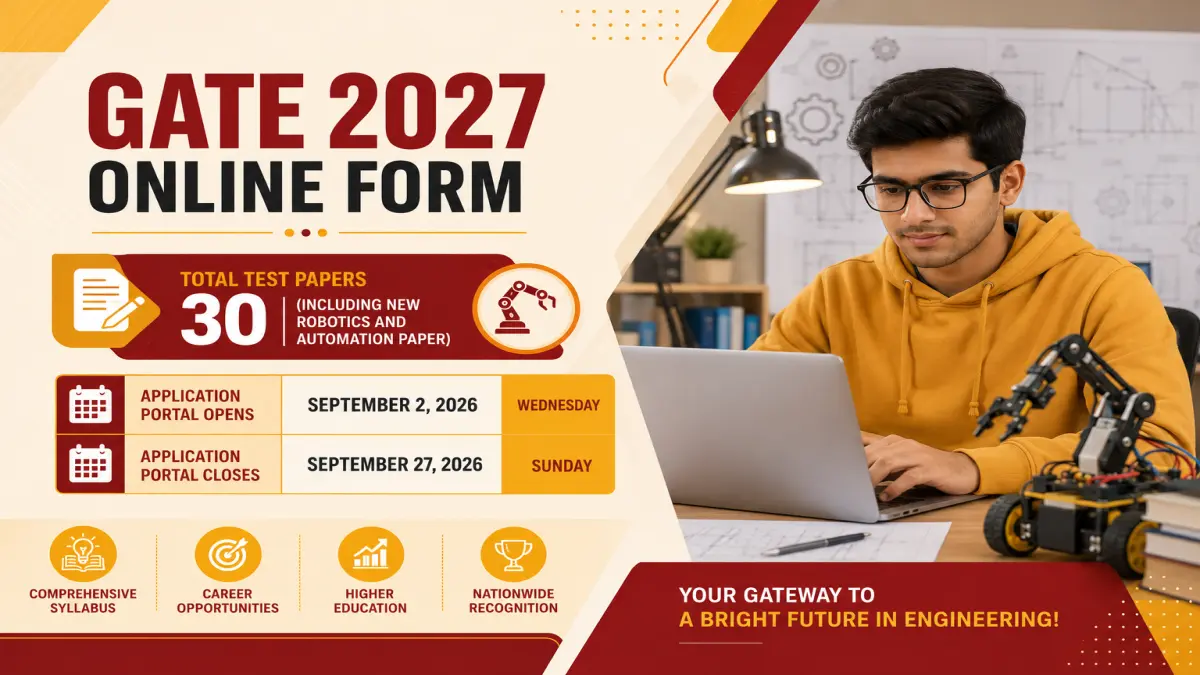 GATE 2027 Online Form